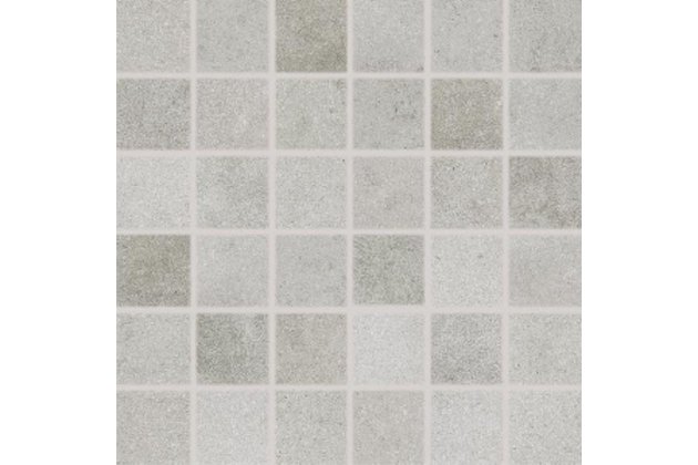 Mozaika Rako Form šedá mat rektifikovaná 30x30 DDM05696