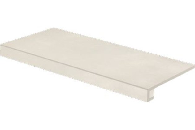 Tvarovka schodová Rako Extra slonová kost struktura mat rektifikovaná 40x80 DCF84720