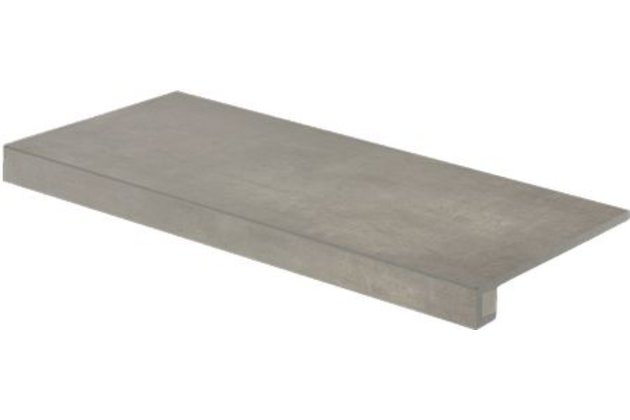 Tvarovka schodová Rako Extra hnědošedá struktura mat rektifikovaná 40x80 DCF84721