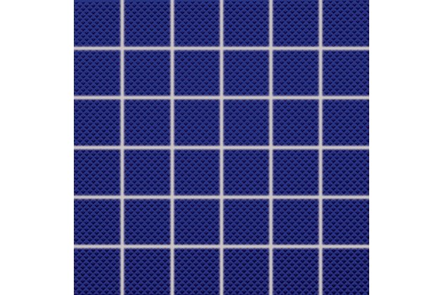 Mozaika Rako Color Two tmavě modrá struktura mat 30x30 GRS05605