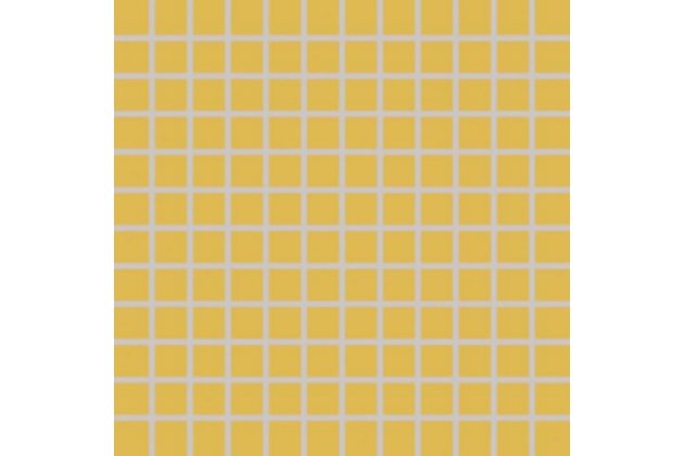 Mozaika Rako Color Two tmavě žlutá mat 30x30 GDM02142