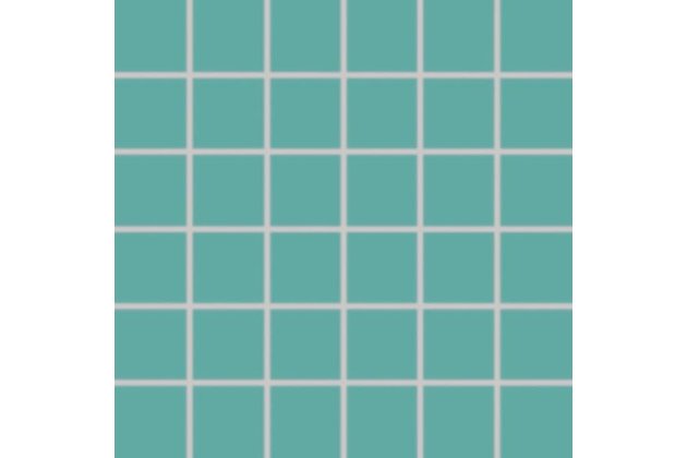 Mozaika Rako Color Two tyrkysová mat 30x30 GDM05467
