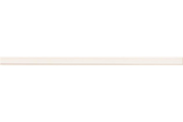 Listela reliéfní Rako Extra bílobéžová mat 2x40 WLRMG719