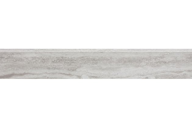 Sokl Rako Alba šedá struktura mat rektifikovaný 10x60 DSAS4733