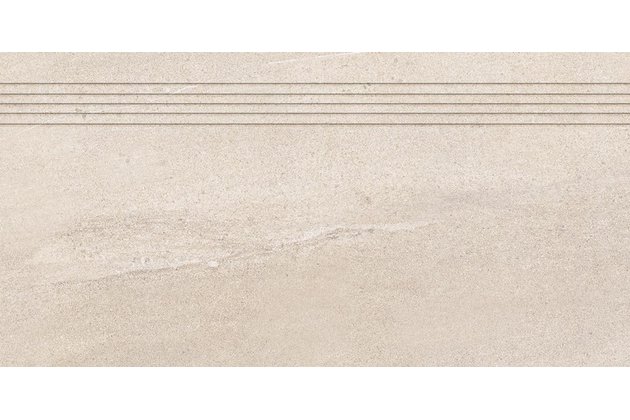 Schodovka Rako Quarzit béžová mat rektifikovaná 40x80 DCP84735