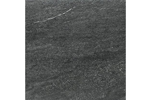 Dlažba Rako Quarzit Outdoor černá struktura mat rektifikovaná 60x60x2 DAR66739