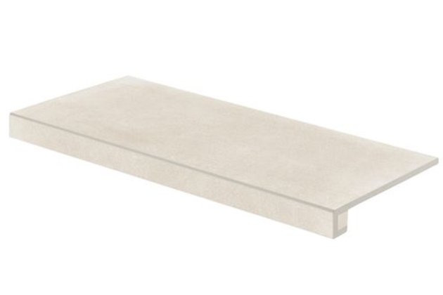 Tvarovka schodová Rako Rebel béžová mat rektifikovaná 40x80 DCF84743 Tvarovka schodová Rako Rebel béžová mat rektifikovaná 40x80 DCF84743