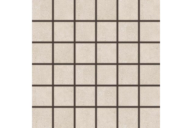Mozaika Rako Betonico světle béžová mat rektifikovaná 30x30 DDM06793