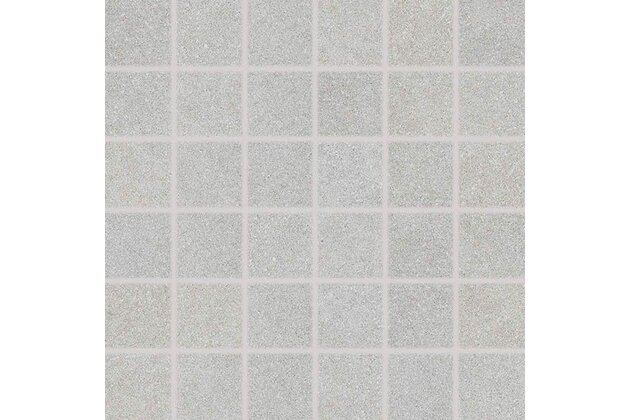 Mozaika Rako Block světle šedá pololesk rektifikovaná 30x30 DDM06780