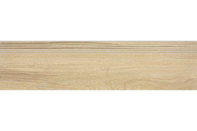 Schodovka Rako Board béžová mat rektifikovaná 30x120 DCPVF142