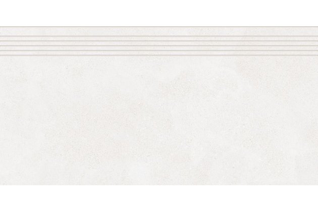 Schodovka Rako Betonico bílošedá mat rektifikovaná 40x80 DCP84790