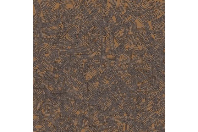 Dlažba Rako Linka hnědočerná mat rektifikovaná 60x60 DAK63827