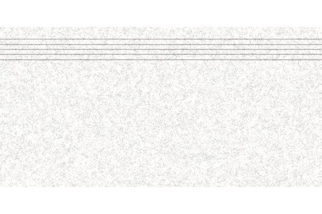 Schodovka Rako Linka bílá mat rektifikovaná 30x60 DCPSE820