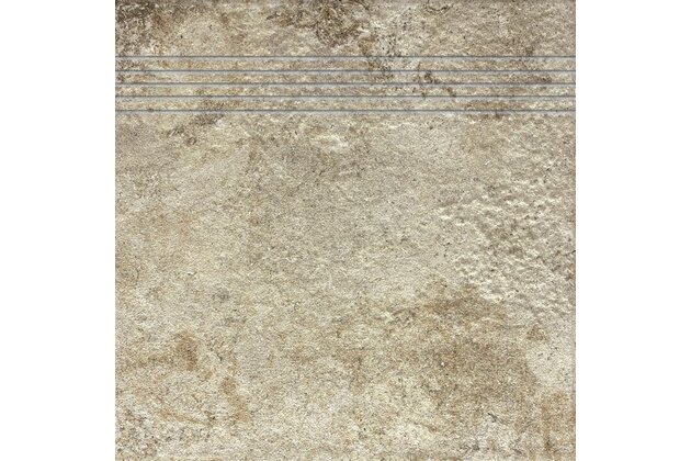 Schodovka Rako Como béžová struktura mat 30x30 DCP34693