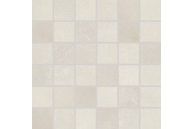 Mozaika Rako Extra slonová kost struktura mat rektifikovaná 30x30 WDM05820