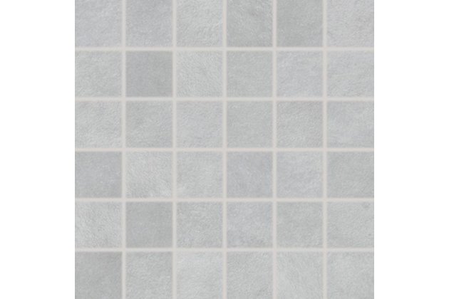 Mozaika Rako Extra světle šedá struktura mat rektifikovaná 30x30 WDM05823