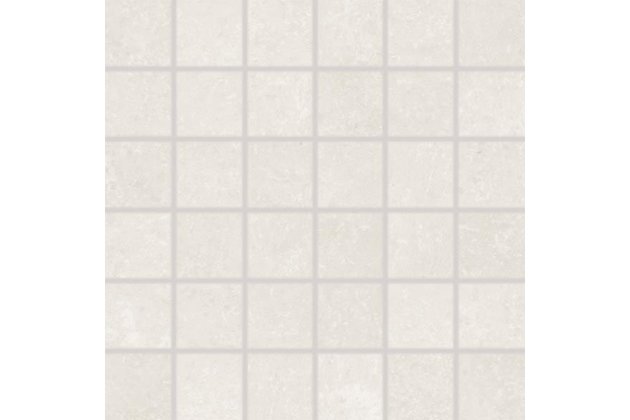 Mozaika Rako Base slonová kost struktura mat rektifikovaná 30x30 WDM05430