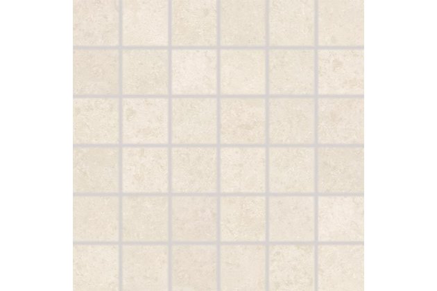 Mozaika Rako Base světle béžová struktura mat rektifikovaná 30x30 WDM05431
