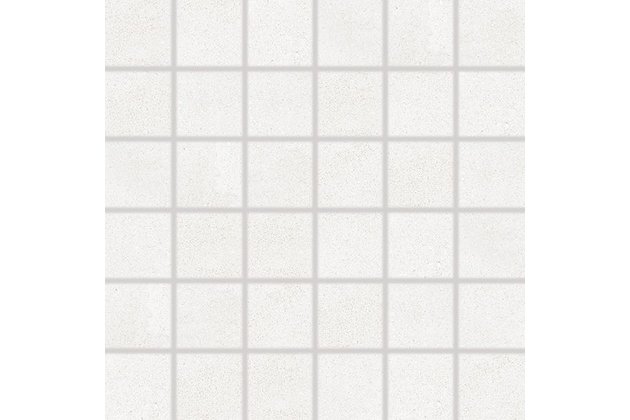 Mozaika Rako Betonico bílošedá mat rektifikovaná 30x30 WDM05790