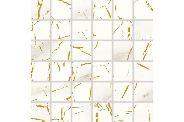 Mozaika Rako Cava zlatá mat rektifikovaná 30x30 WDM05731