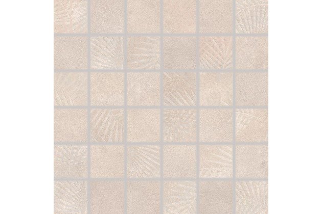 Mozaika Rako Lampea béžová lesk rektifikovaná 30x30 WDM05688