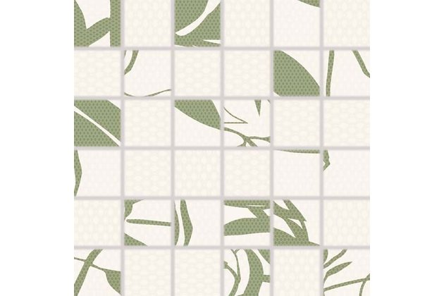 Mozaika Rako Lint zelená lesk rektifikovaná 30x30 WDM05678 Mozaika Rako Lint zelená lesk rektifikovaná 30x30 WDM05678