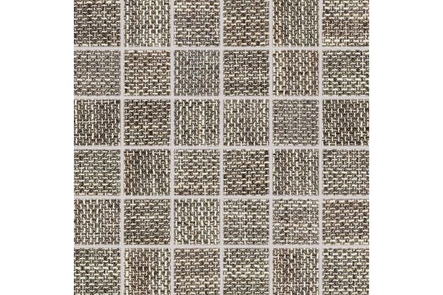 Mozaika Rako Next hnědá struktura mat rektifikovaná 30x30 WDM05506 Mozaika Rako Next hnědá struktura mat rektifikovaná 30x30 WDM05506