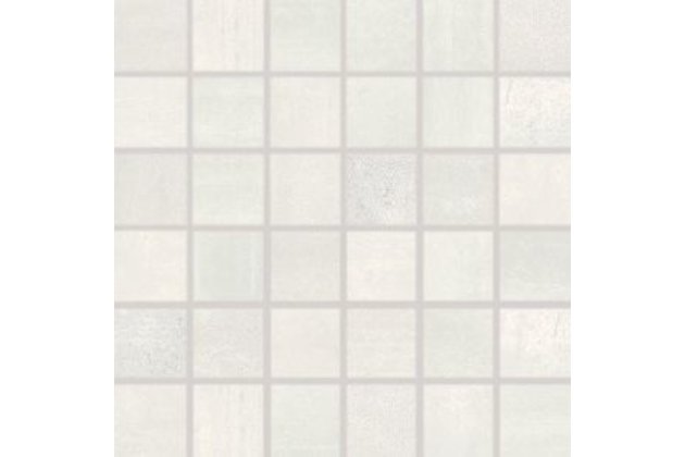 Mozaika Rako Rush světle šedá lesk rektifikovaná 30x30 WDM05521