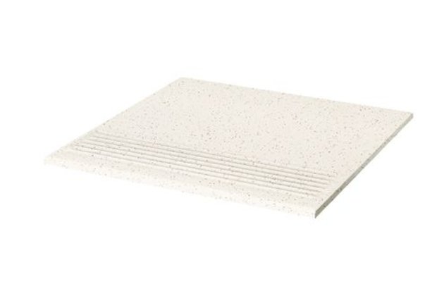 Schodovka Rako Taurus Granit bílá mat 30x30 TCA34060