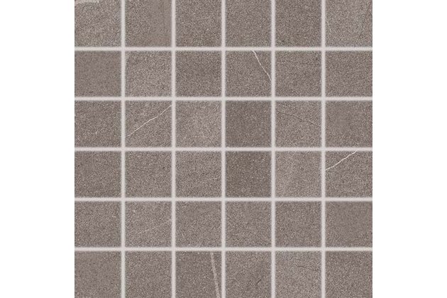 Mozaika Rako Topo tmavě šedá mat rektifikovaná 30x30 WDM05624