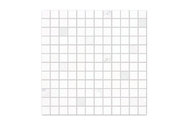 Mozaika Rako Up bílá lesk rektifikovaná 30x30 WDM0U000