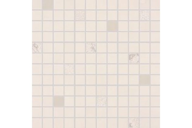 Mozaika Rako Up světle béžová lesk rektifikovaná 30x30 WDM0U508