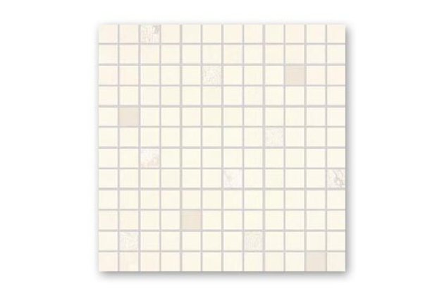 Mozaika Rako Up slonová kost lesk rektifikovaná 30x30 WDM0U510