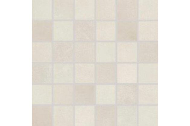 Mozaika Rako Extra slonová kost struktura mat rektifikovaná 30x30 DDM05720