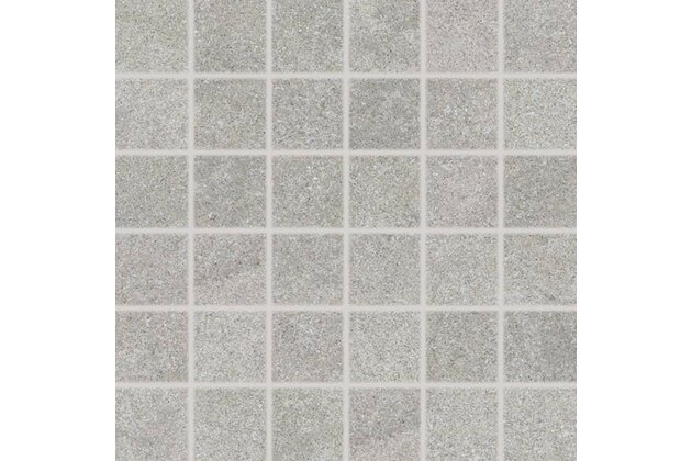 Mozaika Rako Kaamos šedá mat rektifikovaná 30x30 DDM05587