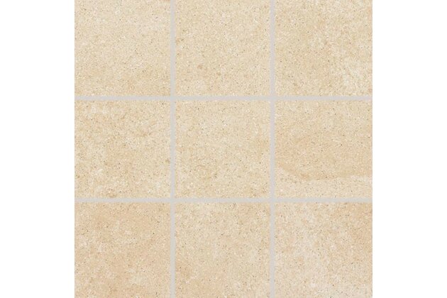 Dlažba Rako Kaamos béžová mat rektifikovaná 10x10 DAK11586