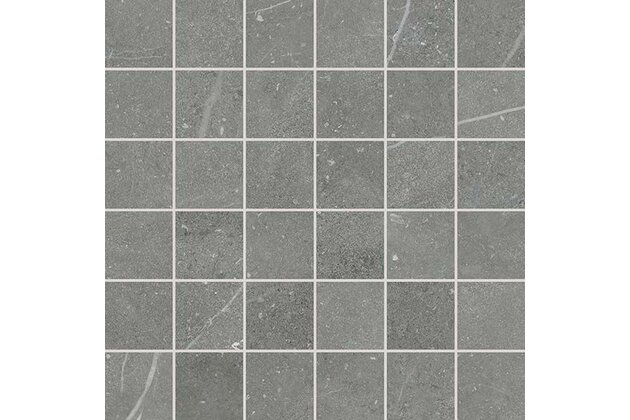 Mozaika Rako Fly tmavě šedá mat rektifikovaná 29,8x29,8 DDM05884