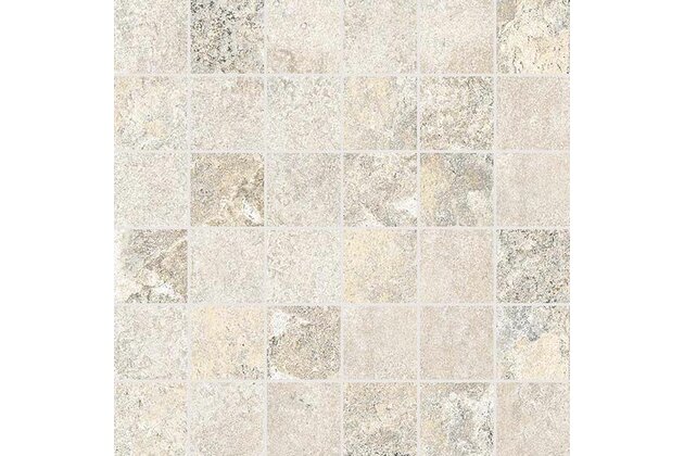 Mozaika Rako Mixtone béžovošedá mat rektifikovaná 29,8x29,8 DDM05887