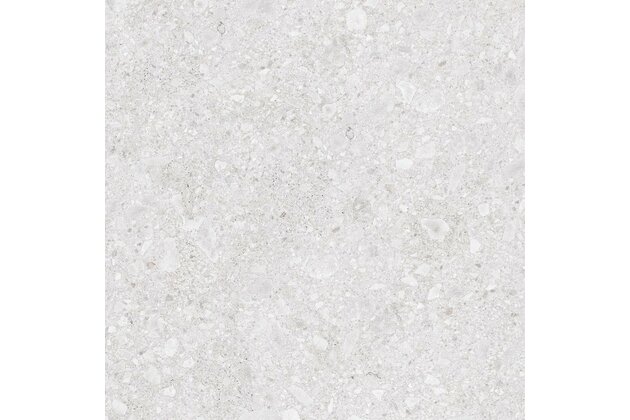 Dlažba Rako Rave bílošedá mat rektifikovaná 119,8x119,8 DAK92899