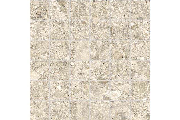 Mozaika Rako Rave béžová mat rektifikovaná 29,8x29,8 DDM05901