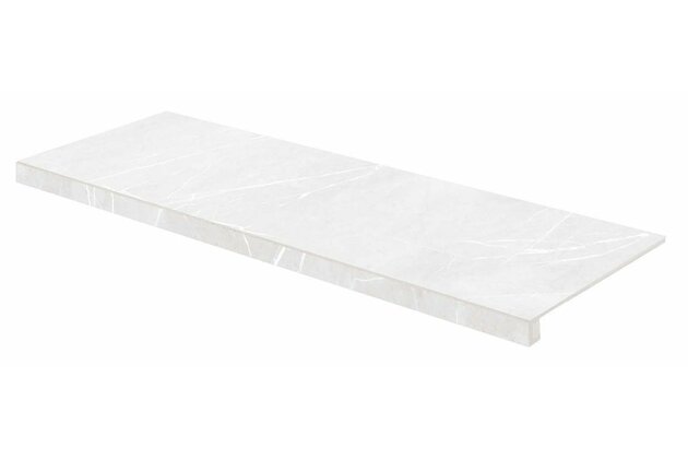 Tvarovka schodová Rako Touch světle šedá mat rektifikovaná 29,8x119,8 DCFVD902 Tvarovka schodová Rako Touch světle šedá mat rektifikovaná 29,8x119,8 DCFVD902