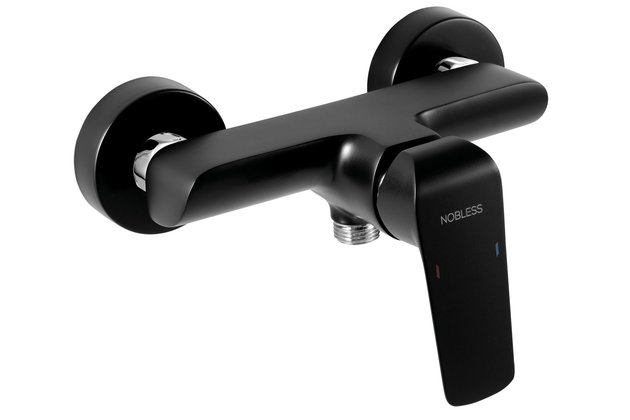 Nobless Tina sprchová baterie bez příslušenství 150 mm černá 38061/1.5 Nobless Tina sprchová baterie bez příslušenství 150 mm černá 38061/1.5