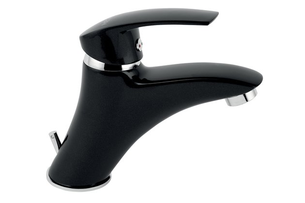 Metalia 57 EBONY umyvadlová baterie bez výpusti 57002/1.63 Metalia 57 EBONY umyvadlová baterie bez výpusti 57002/1.63