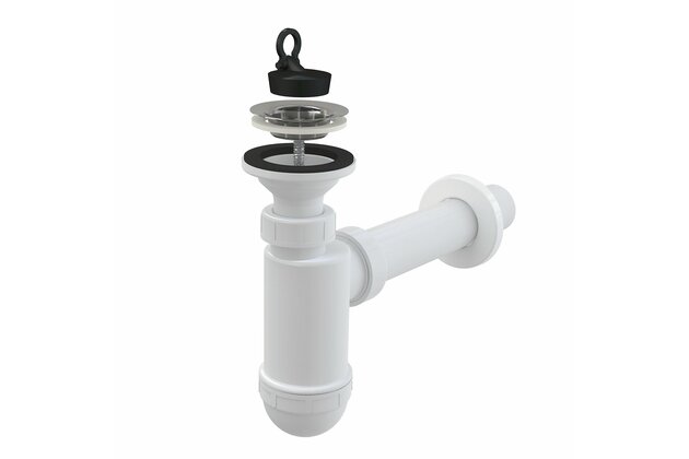 Sifon umyvadlový Alcadrain 40 s nerezovou mřížkou DN63 A41