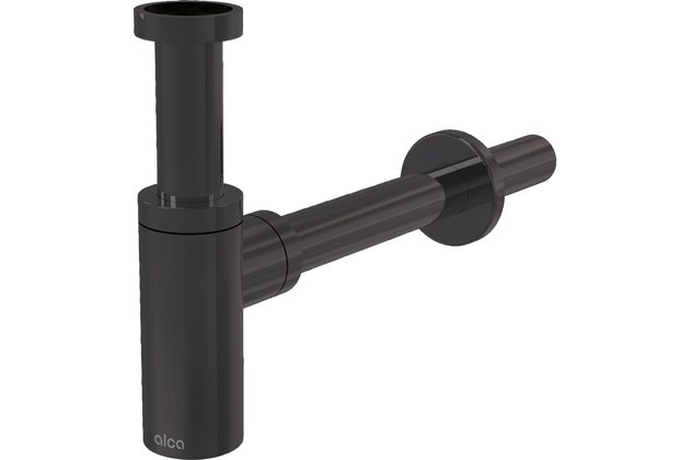 Sifon umyvadlový Alcadrain gun metal kartáčovaný mat DN32 DESIGN A400-GM-B Sifon umyvadlový Alcadrain gun metal kartáčovaný mat DN32 DESIGN A400-GM-B