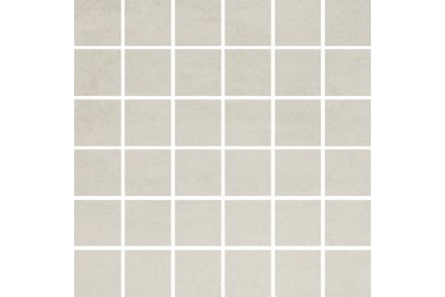 Mozaika Cersanit Concrete Flower light grey mat rektifikovaná 30x30 ND008-004