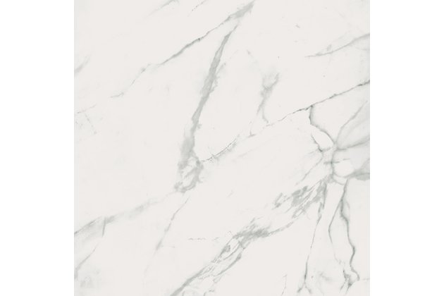 Dlažba Cersanit Calacatta Marble white lesk rektifikovaná 80x80 OP934-010-1