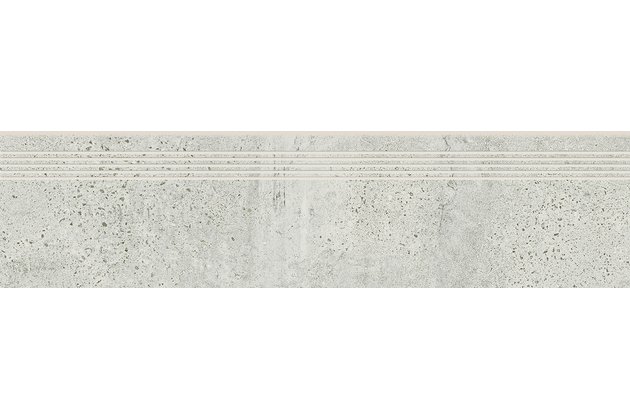 Schodovka Cersanit Newstone light grey mat rektifikovaná 30x120 OD663-071