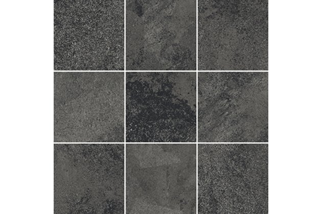 Mozaika Cersanit Quenos graphite bs mat rektifikovaná 30x30 OD661-085