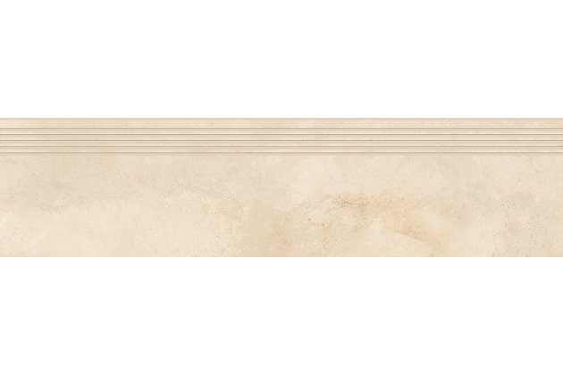 Schodovka Cersanit Quenos beige mat rektifikovaná 30x120 OD661-138